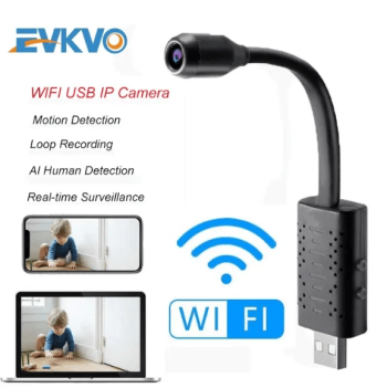 Wifi Мини камера USB с гибкой ножкой Jianshu U21 2 Мп Full HD 1080P