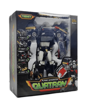 Робот трансформер Кватран 4 в 1, Высота 35 см, Quatran 508