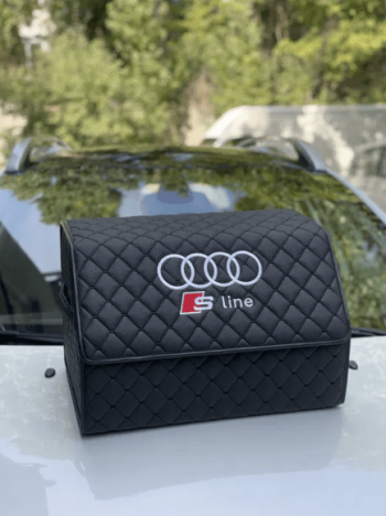 Органайзер в авто с вышивкой, сумка в багажник, сумка в авто, подарок