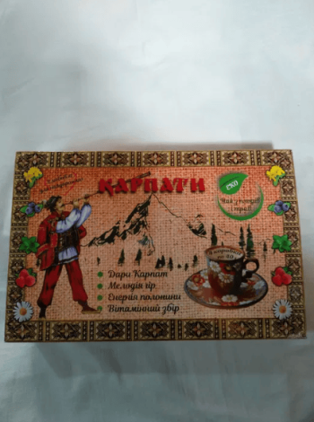 Чай з карпатських трав