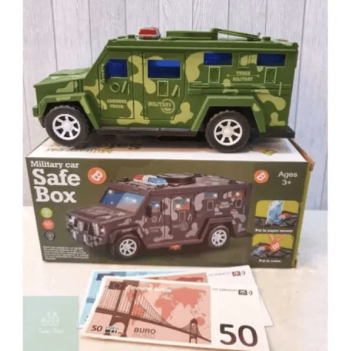 Копилка Сейф детский Машина полиции Hummer Piggy bank' хаммер