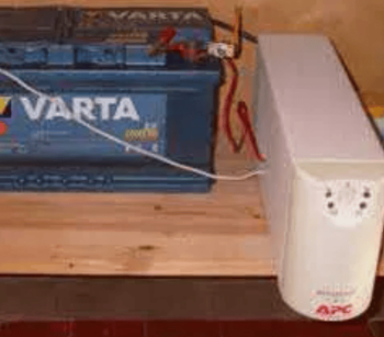 переделка бесперебойника с автомобильного АКБ на 220. бесперебойник