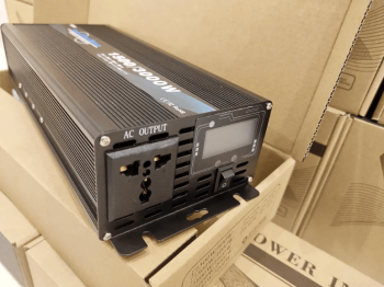 Инвертор 3000 W Чистий Синус Преобразователь напряжение LCD дисплей