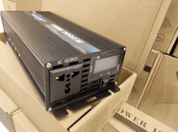 Інвертори 3000 W з Ваттметром Перетворювачі напруги Чистий синус