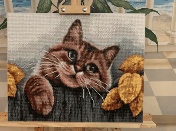 Готовая алмазная мозаика