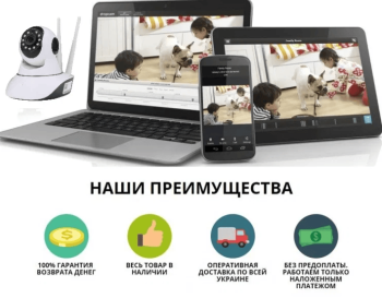 WiFi камера. IP камера видеонаблюдение c удаленным доступом. Ip camera