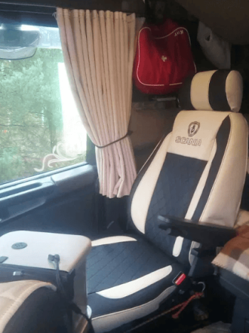Чохли для авто,Чехлы Скания,Scania evro5,R,еко-кожа,ДАф,Ман,Вольво фш,