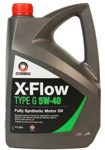 Comma X-Flow Type G 5W-40 1/4/5 л