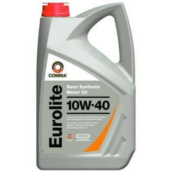 Comma Eurolite 10w-40 моторное масло полусинтетика 1/4/5л