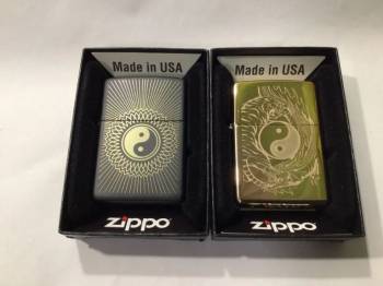 Оригінальна американська запальничка Zippo Інь-Янь гарний подарунок