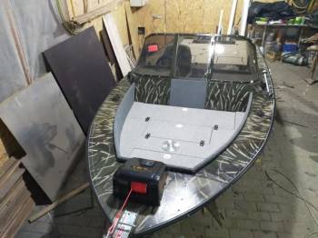 Ремонт тюнинг лодок установка стекол
