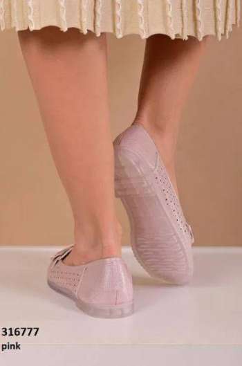 Туфлі балетки для дівчинки світло розові, та чорні розмір 30, 31, 32