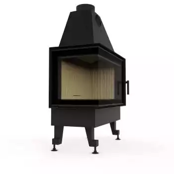 Камінна топка M-FIRE 80 (890/540) кутова ліва (17kW)