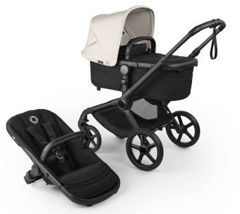 Коляска 2в1 Bugaboo Fox 5 Renew Black/Misty White