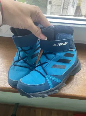 Зимние термо ботинки Adidas terrex р. 33