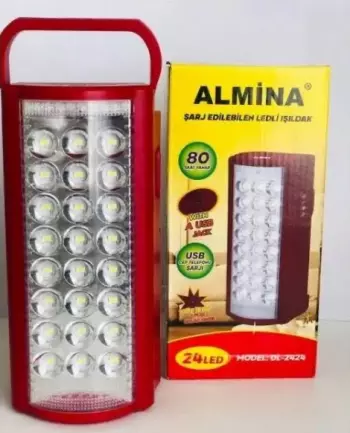 Светильник фонарь лампа Almina 24 led с powerbank