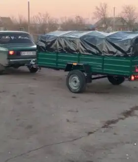 Усиленный прицеп от завода 3000*1300*500 и другие размеры