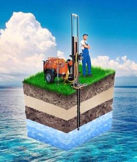 Бурение скважин киевская область. Бурение на воду 50-125 труба