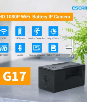 2400А WIFI мини камера Escam G17 2Мп міні камера G17 мини камера Evkvo