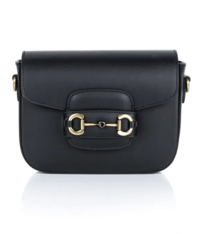 Сумка шкіряна жіноча чорна крос боді