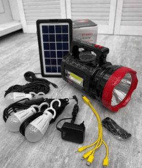 Фонарик MP3 Радио Солнечная Батарея Панель Колонка с фонариками