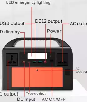 Зарядная станция 300W 90000mAh мощный павербанк 110V