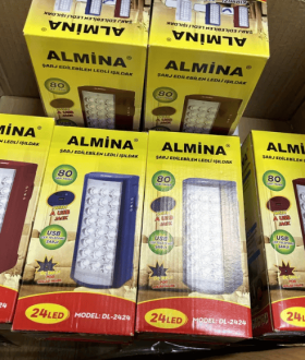 Ліхтар Almina DL-2424 24 led с павербанком