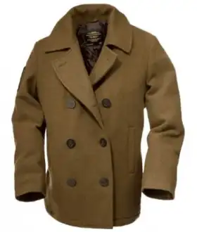 Пальто бушлат мужское зимнее Captain Alpha Industries