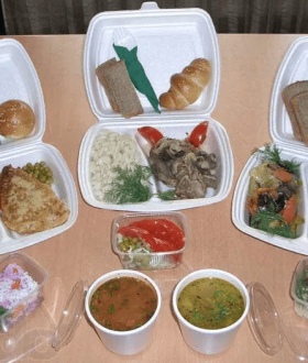 Доставка вкусных їжі обіди комплексні обедов по городу Белая Церковь