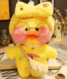 Мягкая игрушка Уточка лалафан Утка Лалафанфан Каченя Lalafanfan хаги