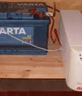 переделка бесперебойника с автомобильного АКБ на 220. бесперебойник