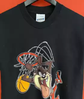 Tazz Warner Bros. Vintage Merch мужская футболка мерч размер S