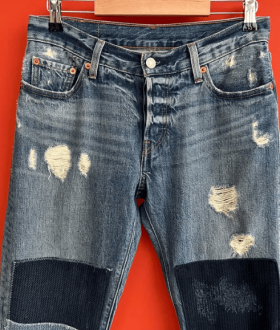 Levis Levi’s 501 CT оригинал женские штаны джинсы бойфренды размер 25