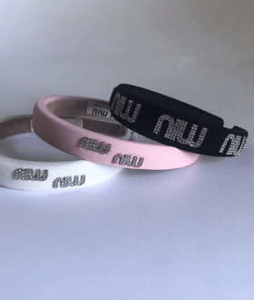 Обруч в стилі prada