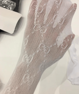 Колготки gucci з лого на резинці і пакетом