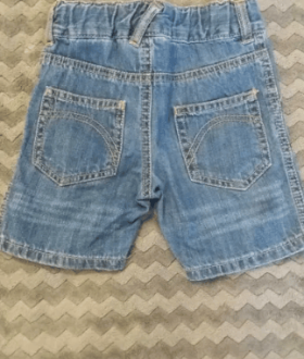 Джинсовые шорты на малыша