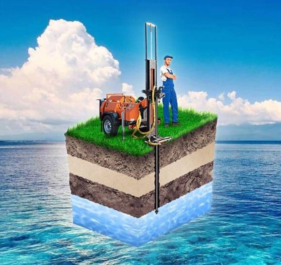 Буоение скважин малогабариткой Киевская область