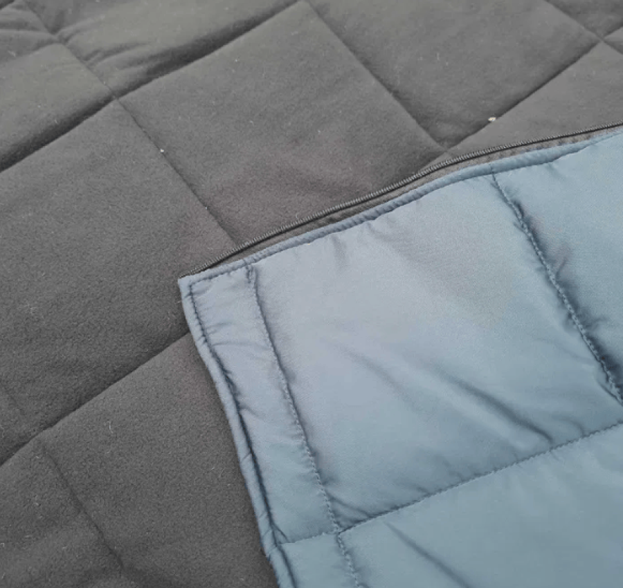 -18 градусів Зимовий флісовий водонепронекний спальний мішок-ковдра3