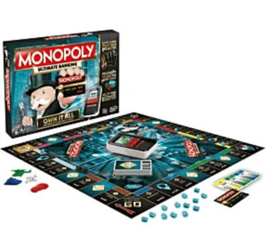 Настольная игра Монополия с терминалом и банковскими карточками