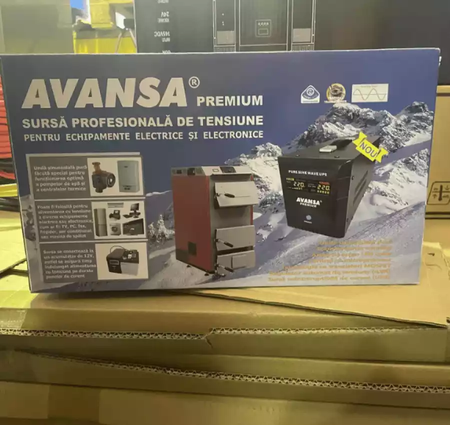 Источник бесперебойного питания UPS 500W-800VA чистый синус