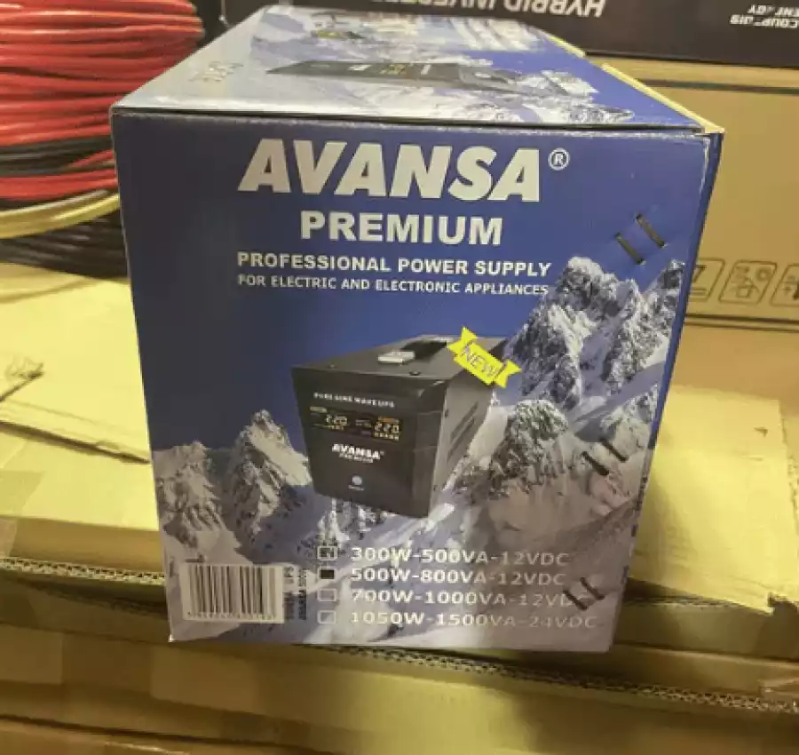 Источник бесперебойного питания UPS 500W-800VA чистый синус 2