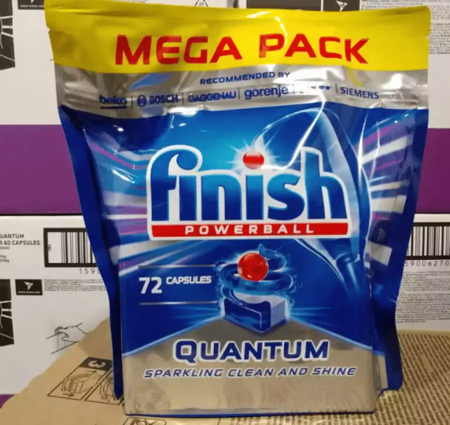 Таблетки Finish Quantum 60 шт Финиш Квантум 3