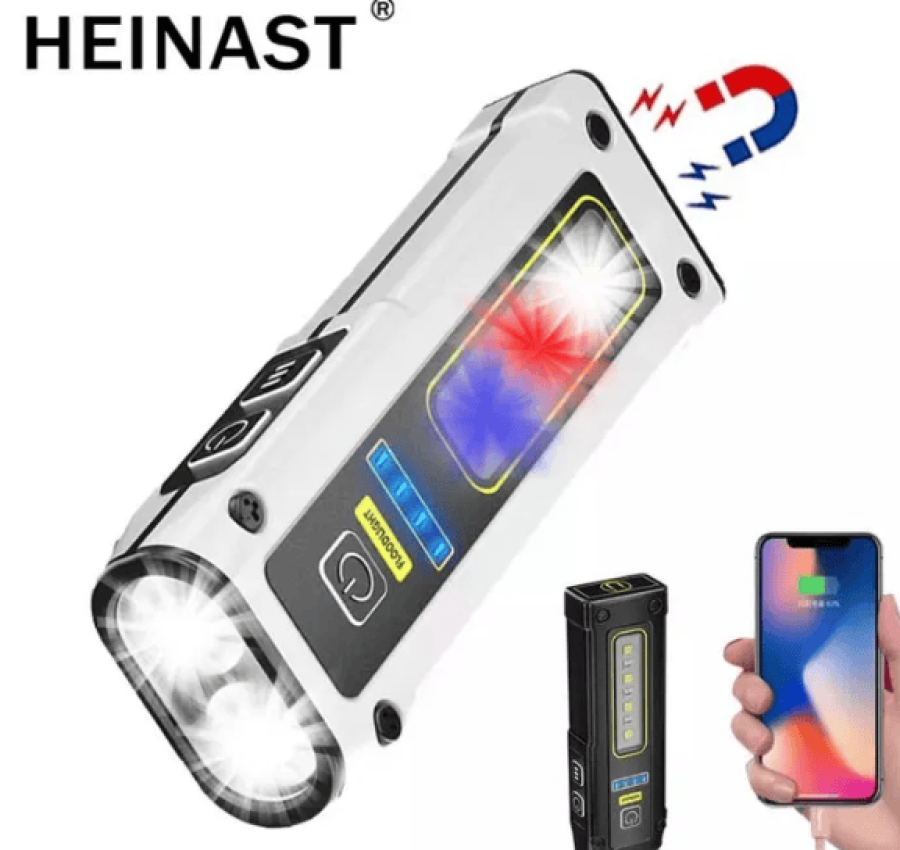 Ліхтарь діодний Павербанк