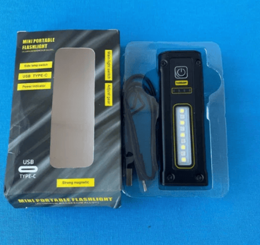 Ліхтарь діодний Павербанк 8