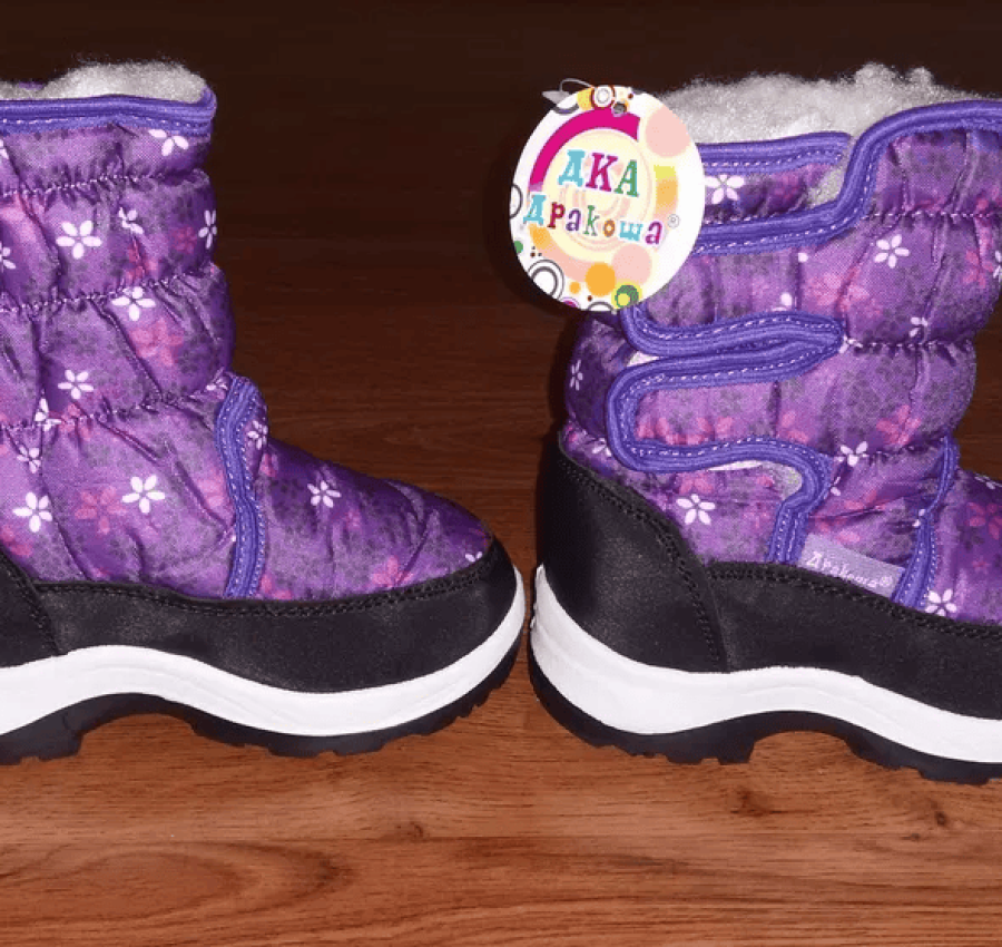 Зимние детские сапожки, дутики 2
