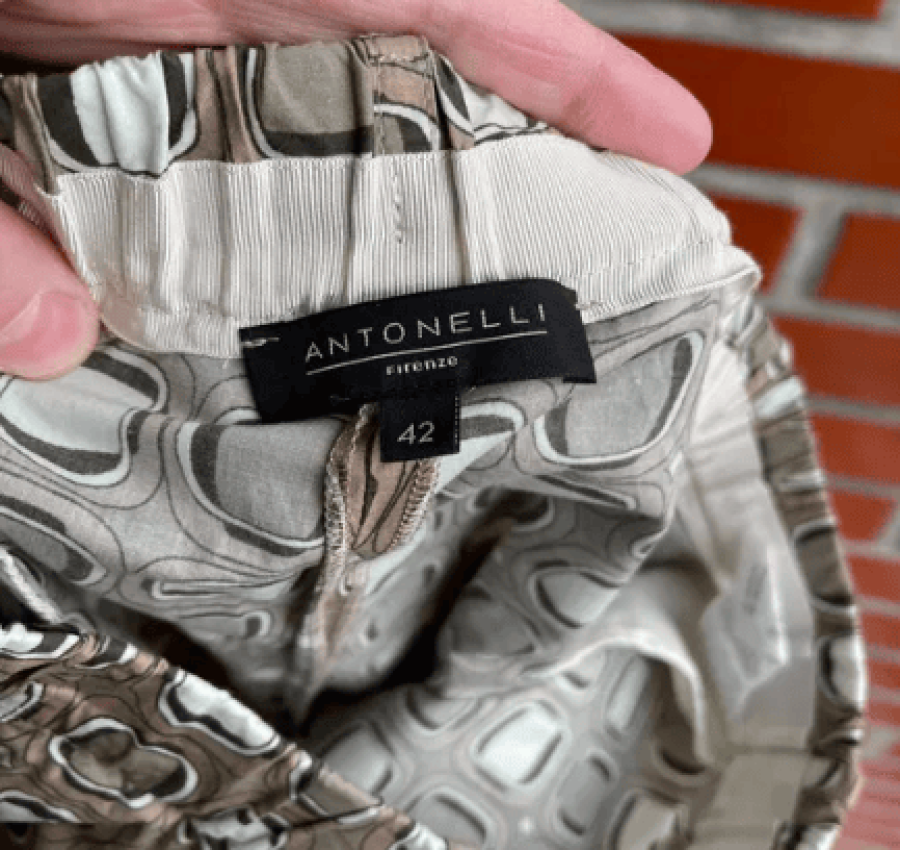 Antonelli женские лёгкие брюки штаны размер 42 M Антонелли Б У 6