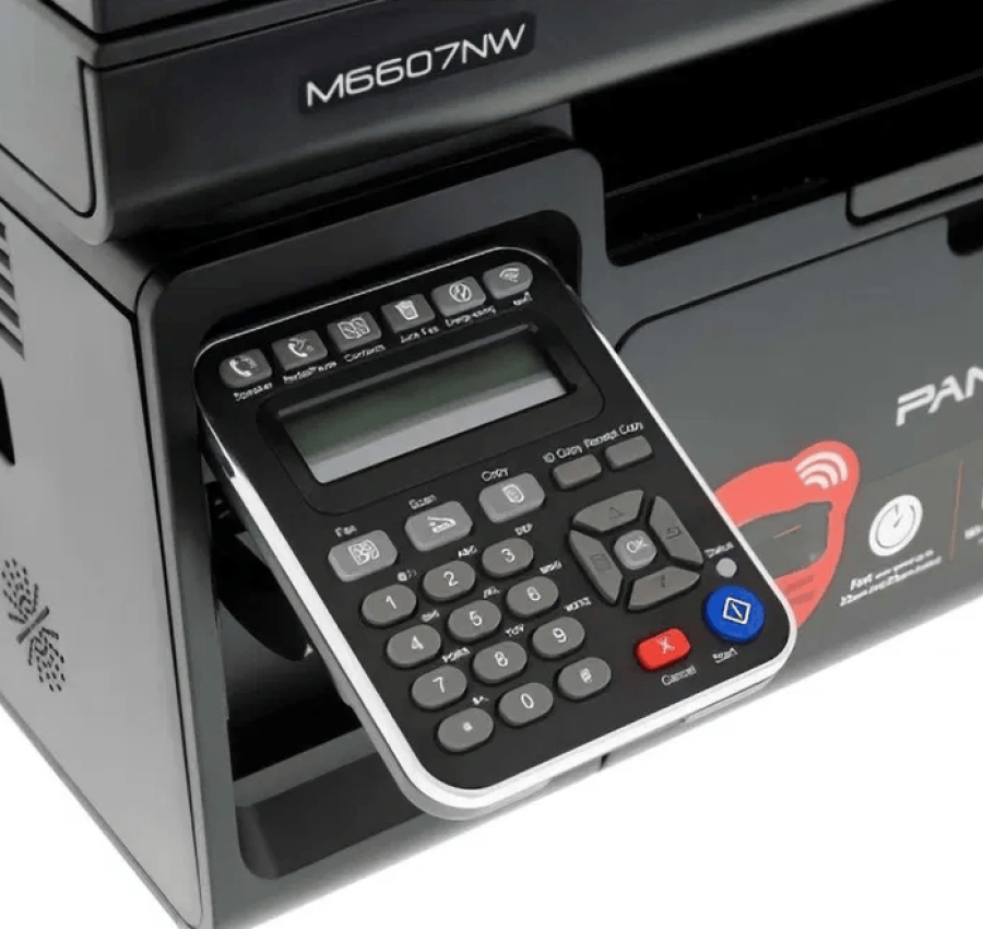 лазерний принтер сканер копіювання з Wi-F Pantumi M6607NW 4