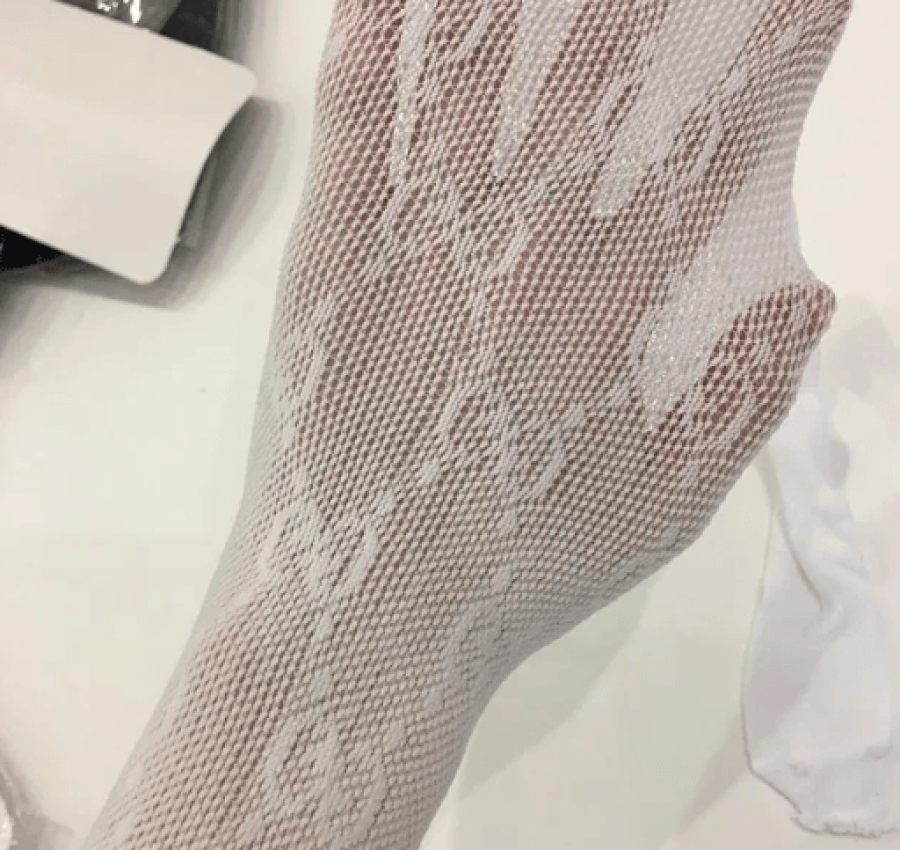 Колготки gucci з лого на резинці і пакетом 2