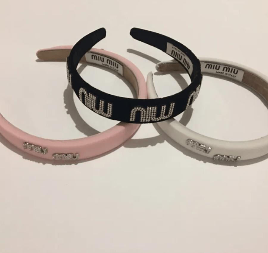 Обруч в стилі miu miu 2