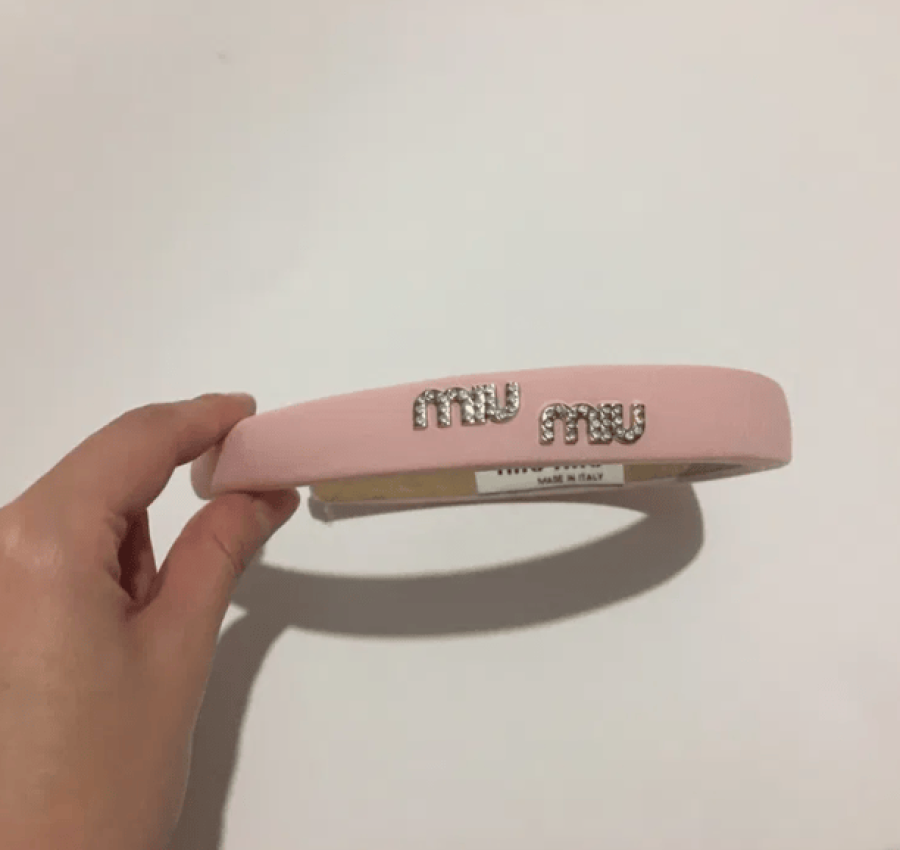 Обруч в стилі miu miu 4